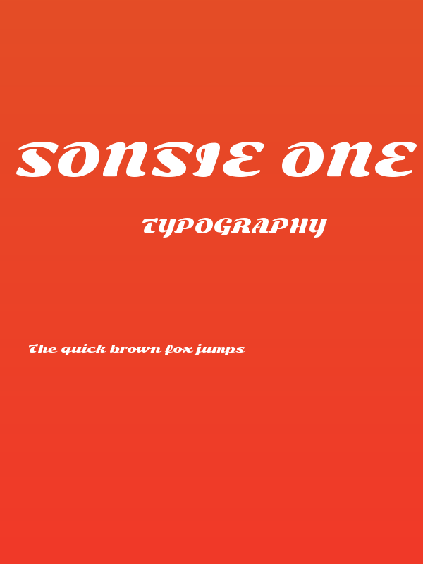 Sonsie One Poster