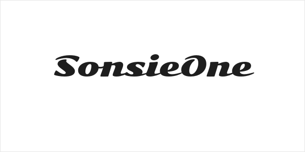 SonsieOne Logo