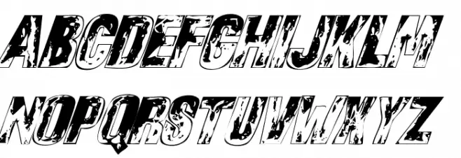 SonsofNoah-Italic Schriftart Groß