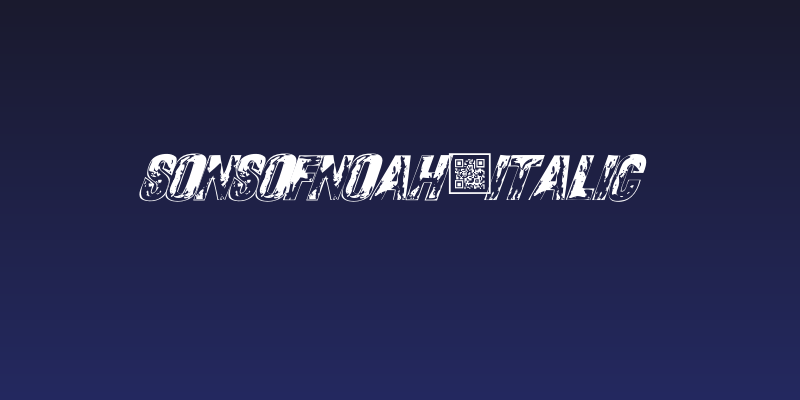 SonsofNoah-Italic Social Header