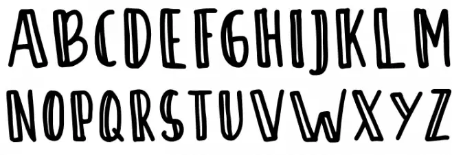 SontOyoloDemoRegular Schriftart Groß