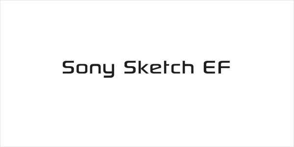 Sony Sketch EF Logo