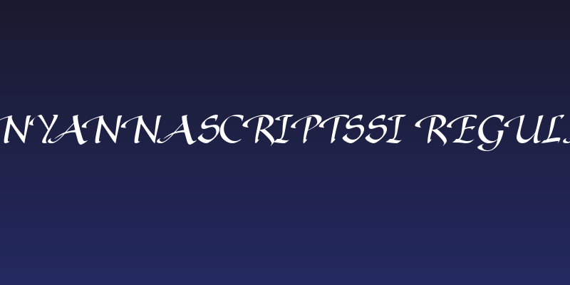 SonyannaScriptSSi Regular Social Header