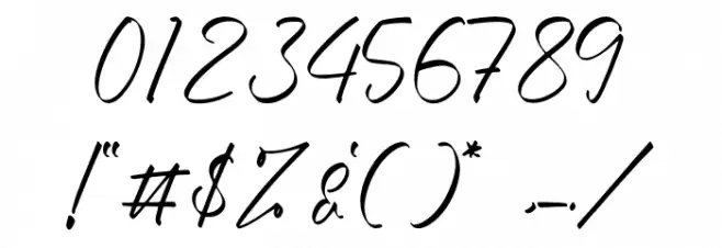 Soolera Bundo フォント その他の文字