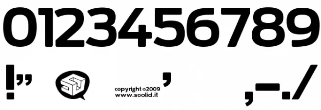 Soolidium Font OTHER CHARS