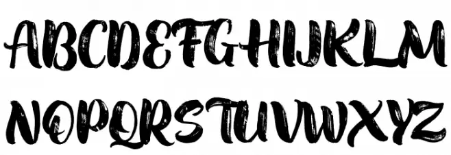 Soondae Font Texture FREE Polices MAJUSCULES