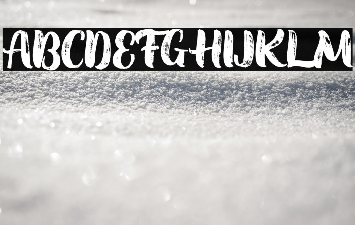 Soondae Font Texture FREE Example 2