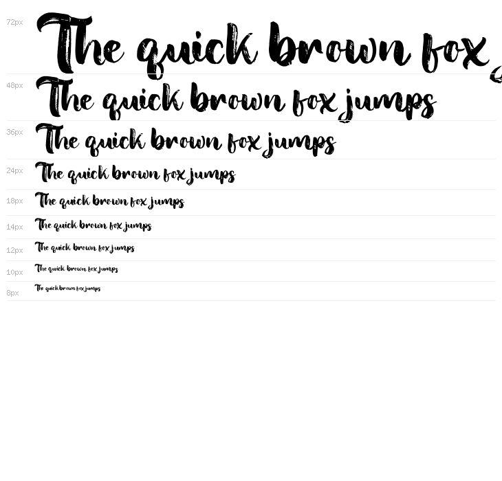 Soondae Font Texture FREE Waterfall