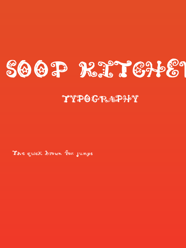 Soop Kitchen Poster