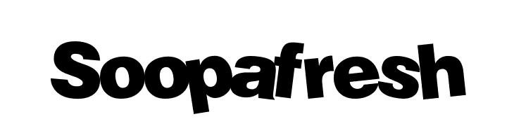 Soopafresh Font