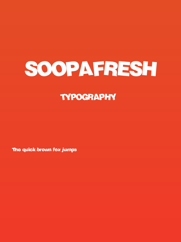 Soopafresh Poster