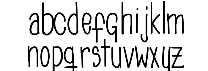 SoozieQs Font LOWERCASE
