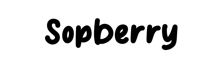 Sopberry  baixar fontes gratis