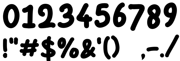 Sopberry Font OTHER CHARS