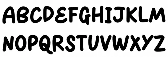 Sopberry Schriftart Groß