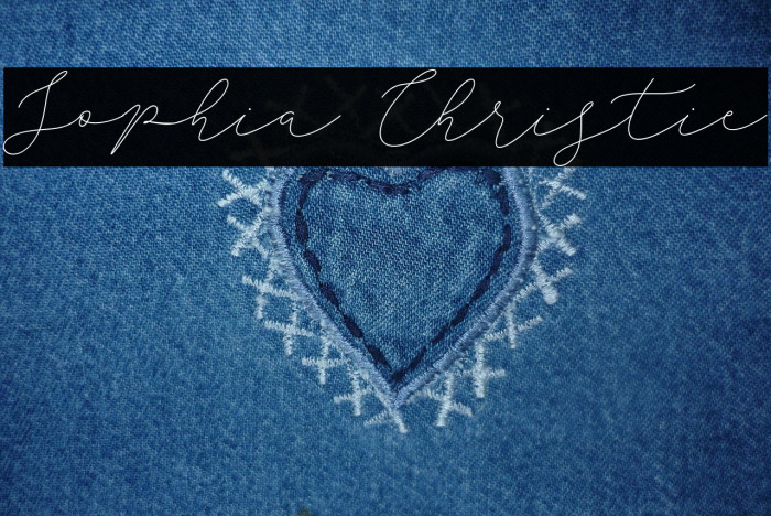 Sophia Christie Example 3