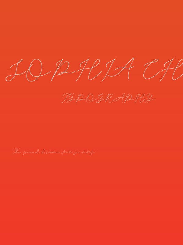 Sophia Christie Poster