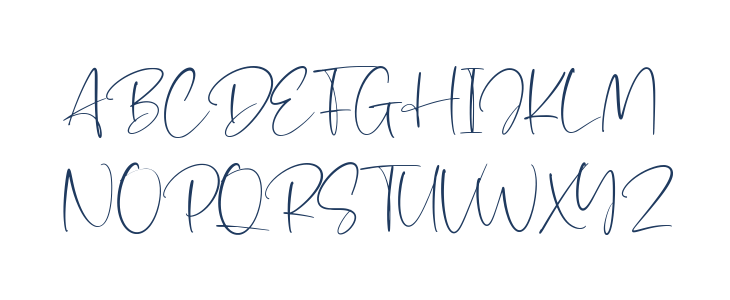 Sophia Marilyn Uppercase