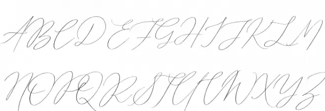 Sophia Martini Schriftart Groß