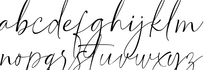 Sophia Morgant Schriftart Kleinbuchstaben