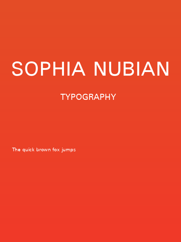 Sophia Nubian Poster