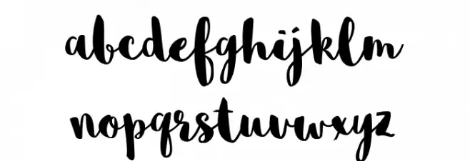 Sophia Font LOWERCASE