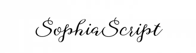 SophiaScript  Free Fonts Download