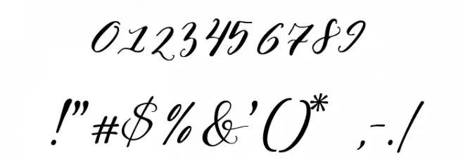 SophiaScript Fonte OUTROS PERSONAGENS