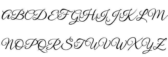 SophiaScript Schriftart Groß