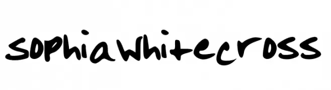 SophiaWhitecross  Скачать бесплатные шрифты