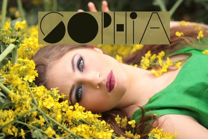 Sophia Font examples