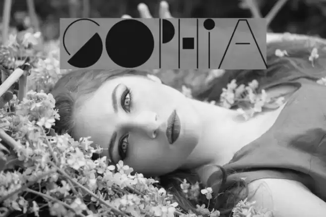 Sophia Schriftart examples