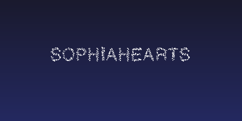 Sophiahearts Social Header