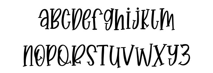 SophieJasper Font LOWERCASE