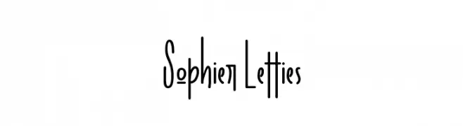 Sophier Letties  Free Fonts Download