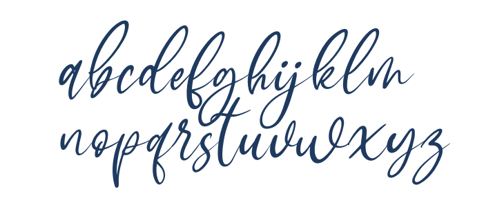 Sophitta Italic Lowercase