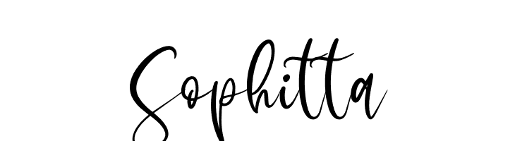 Sophitta Font - FFonts.net