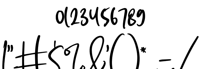 Sophitta Font OTHER CHARS