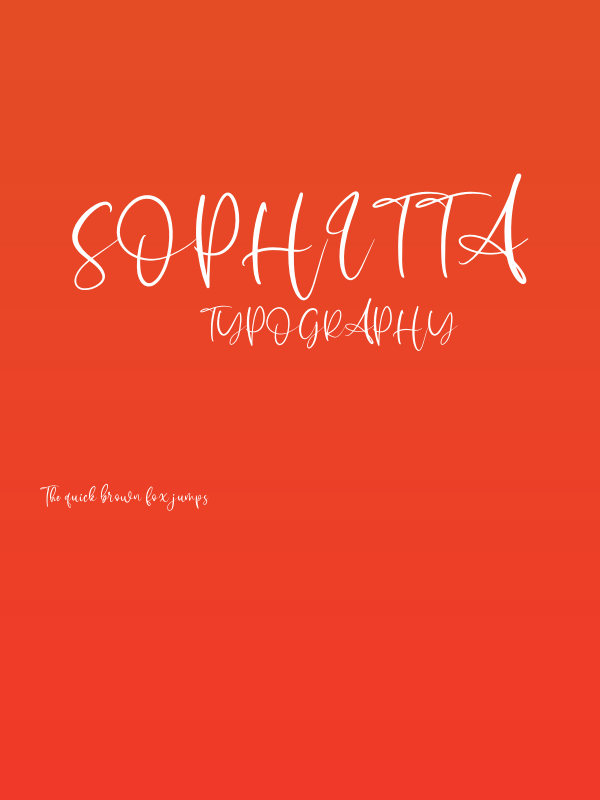 Sophitta Poster
