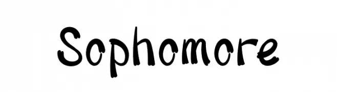 Sophomore  Descarca Fonturi Gratis