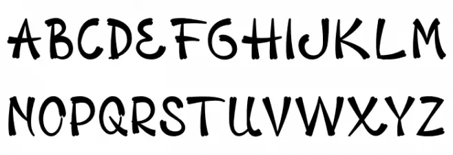 Sophomore 字体 大写