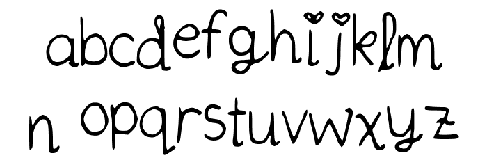 Sophomore Font Litere mici