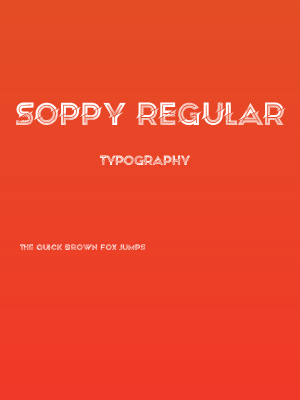 Soppy Regular Poster