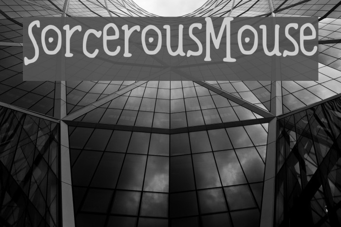 Sorcerous_Mouse Schriftart examples