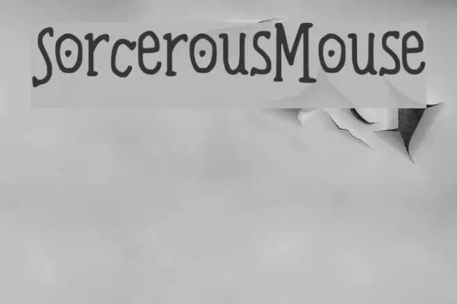 Sorcerous_Mouse Font examples