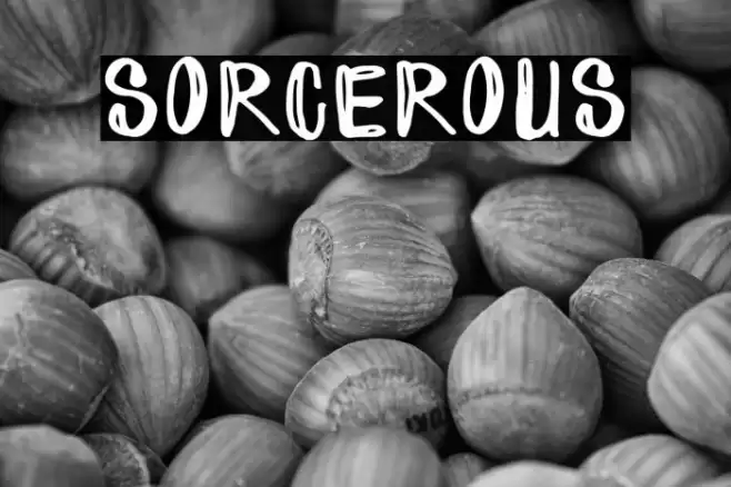 Sorcerous Font examples