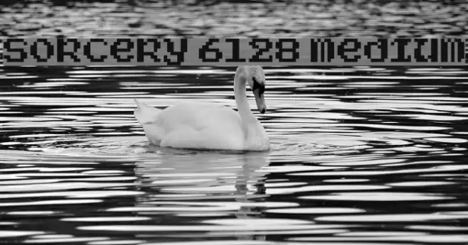 Sorcery 6128 Medium Font examples