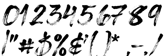 Sore DEMO Font OTHER CHARS