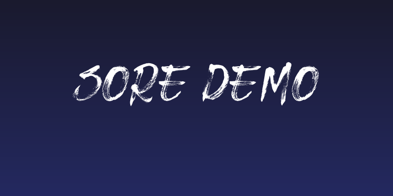 Sore DEMO Social Header