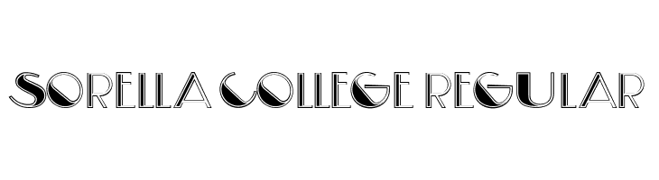 Sorella College Regular  नि: शुल्क फ़ॉन्ट्स डाउनलोड